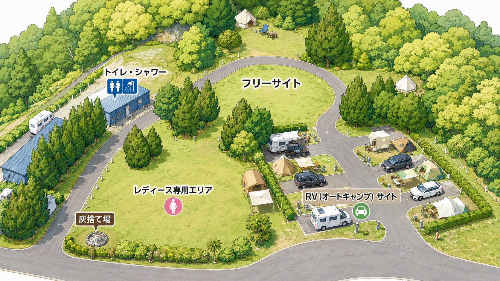 キャンプマップ