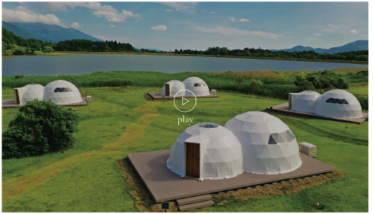 ISUMI Glamping Resort & Spa SOLASの外観